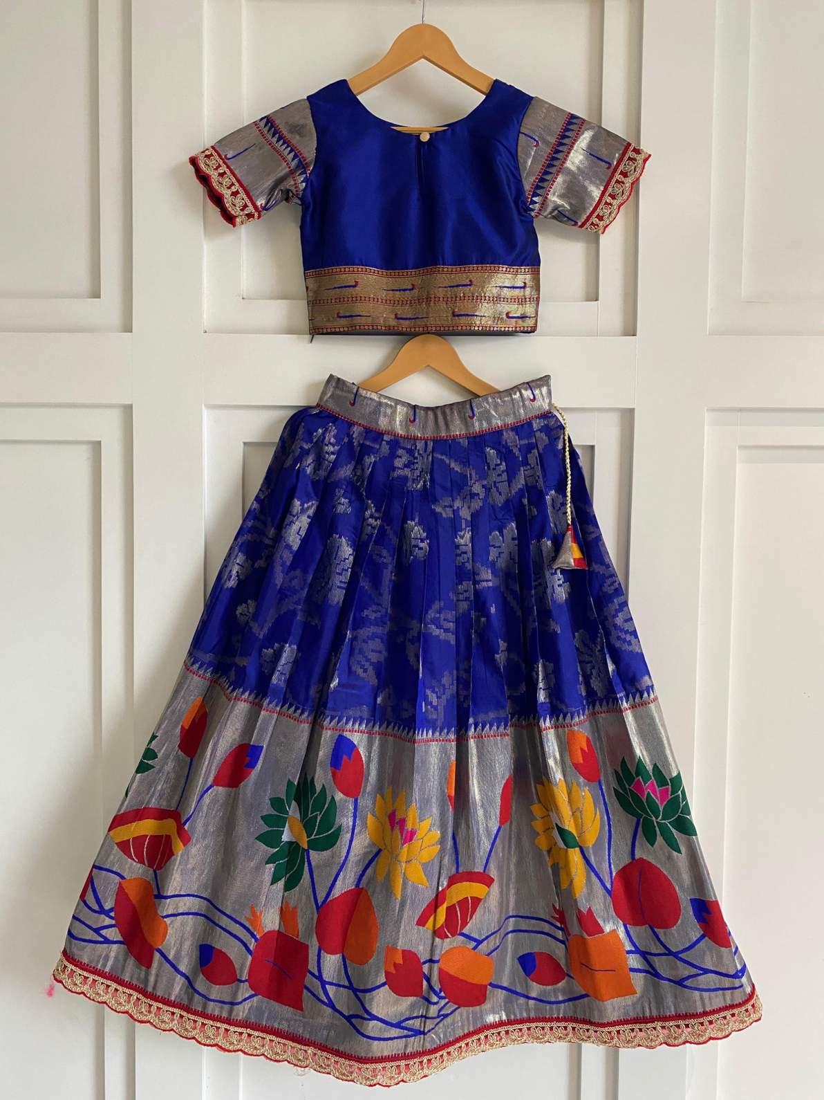 Kid's Silk Blend Lehengas