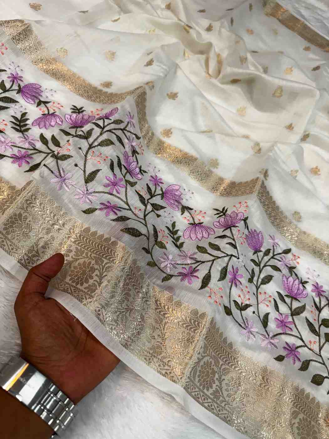 Banarasi Cotton Silk Saree