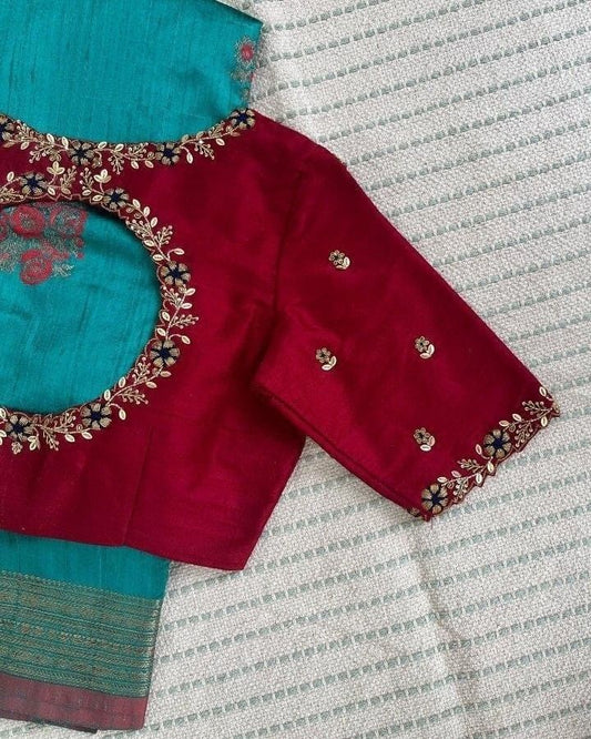 Arha's Maggam Work Blouse