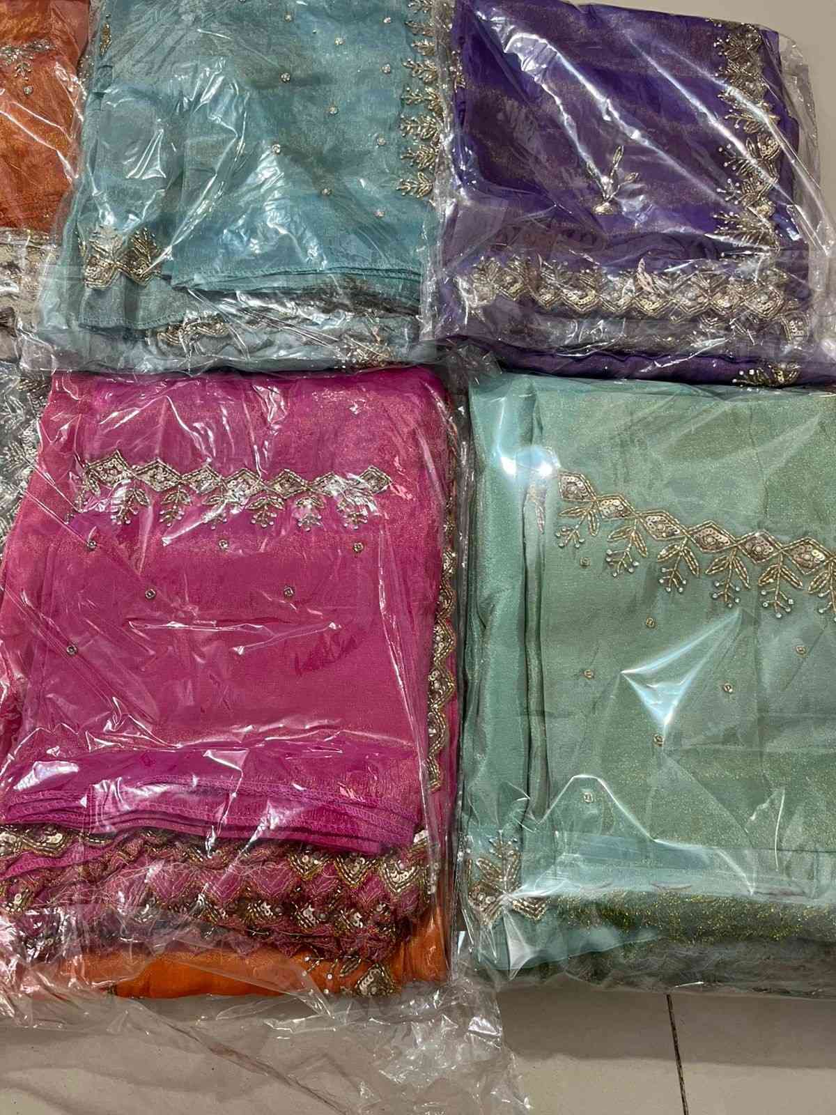 Handwork Tissue Silk Sarees