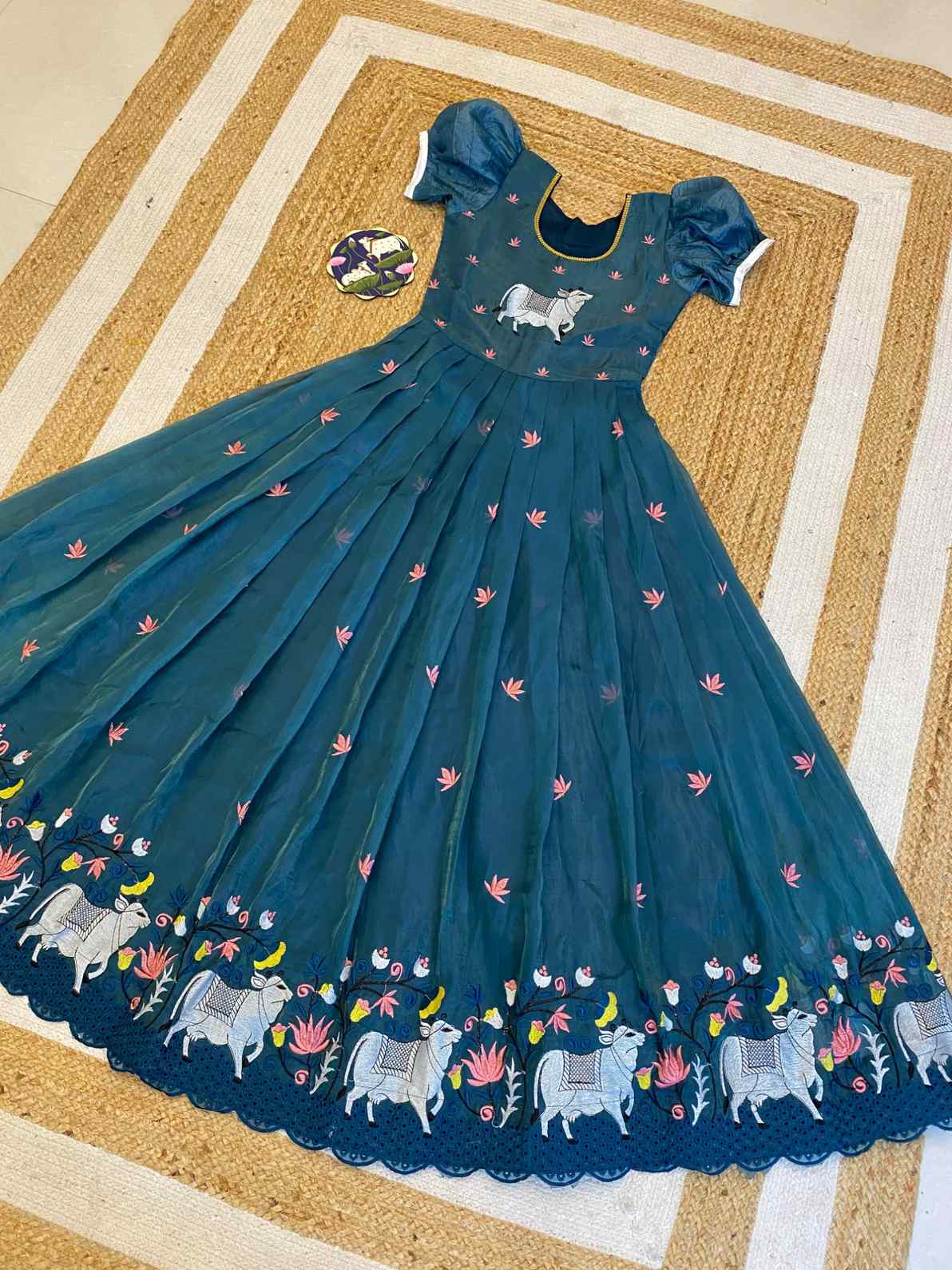 Pichwai Sift Crush Gowns