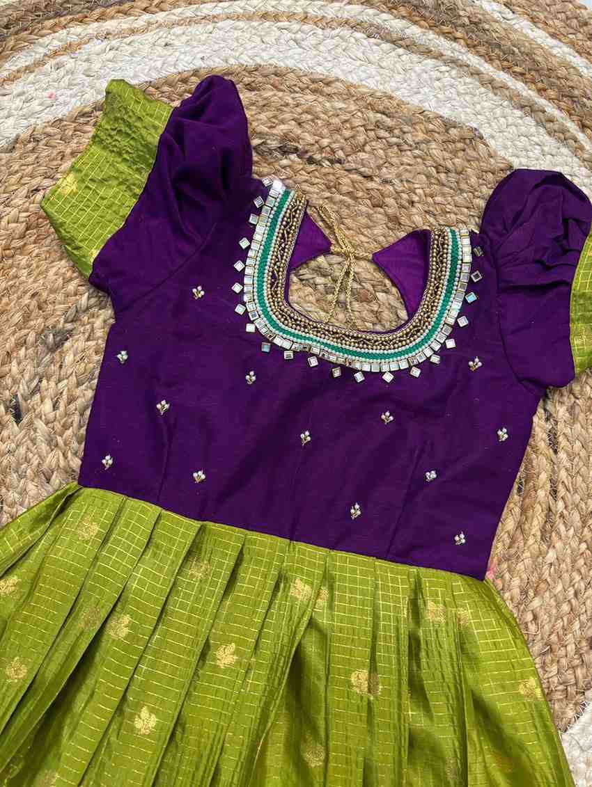 Semi Gadwal family outfits by Arhas Couture