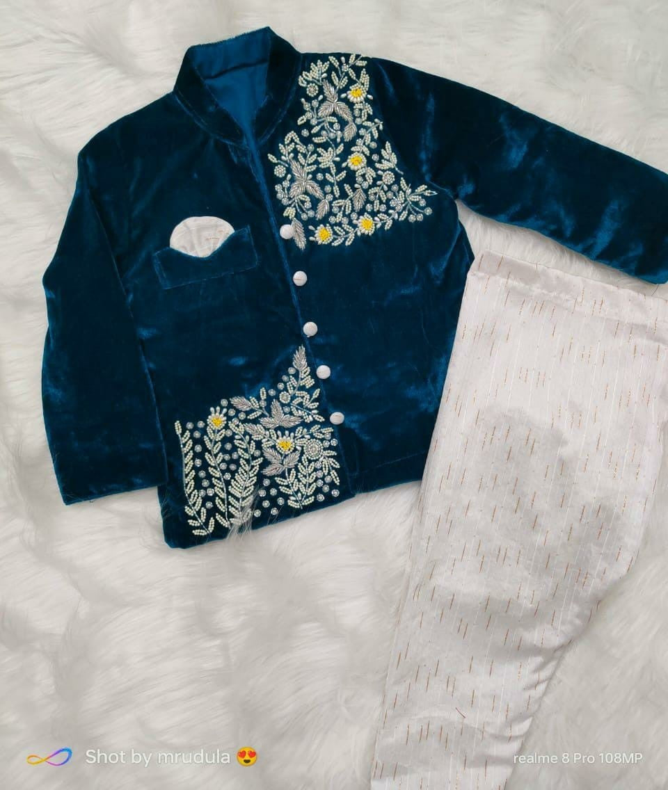 Raw silk family outfits by Arhas Couture
