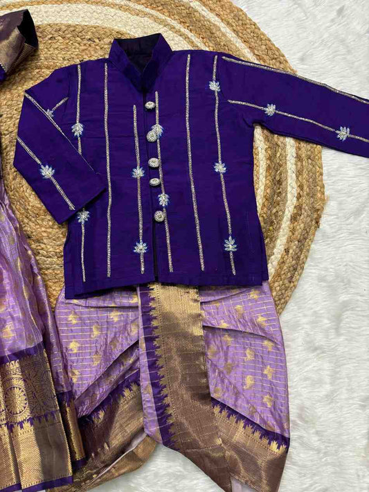 Gadwal Silk Family Combo