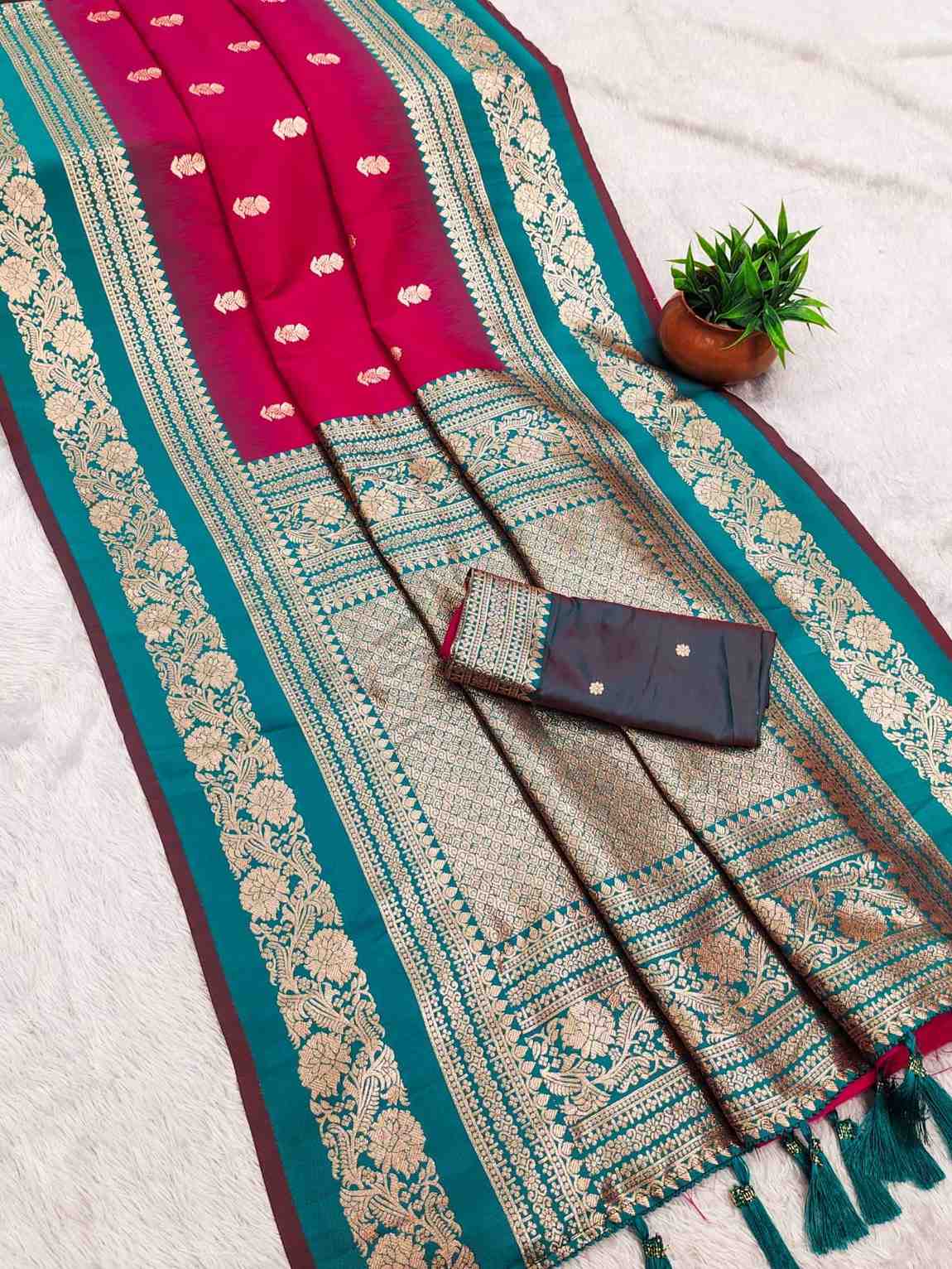 Soft Banarasi Silk Sarees