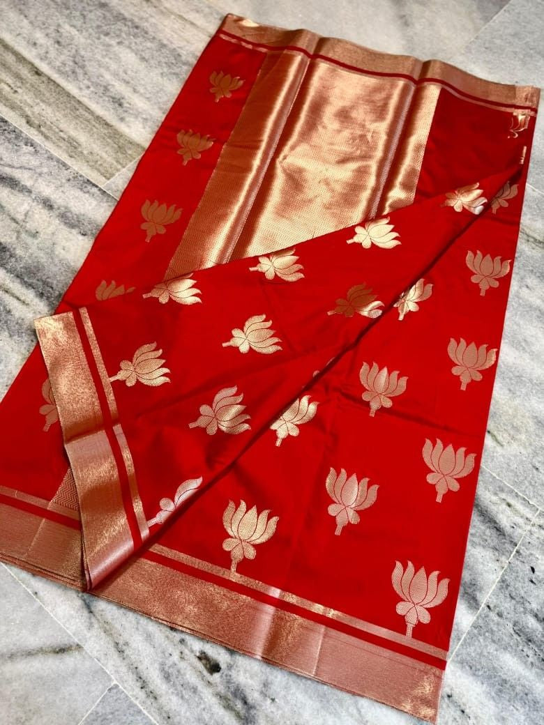 Banarasi Mashru Silk Saree