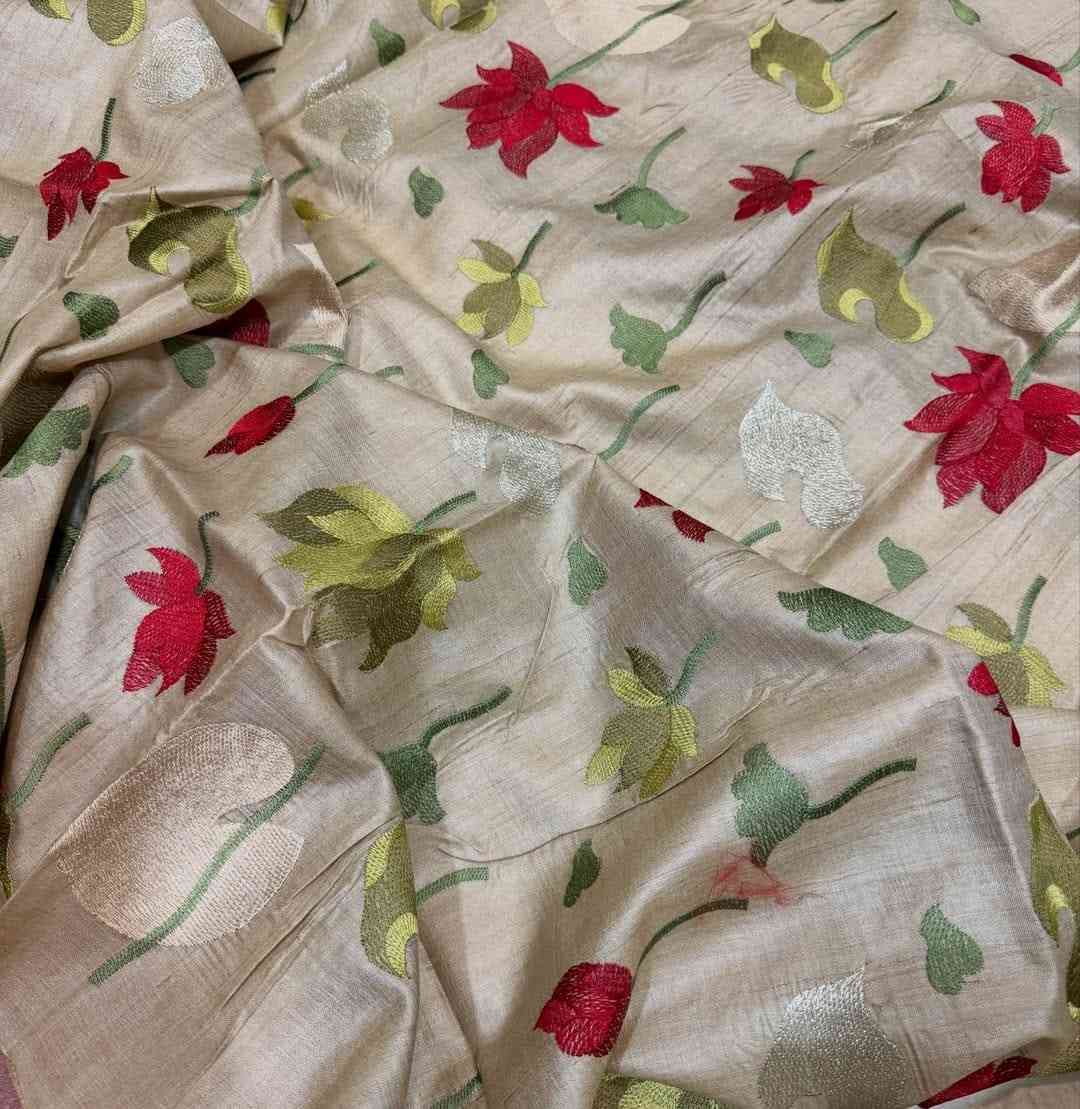 Fancy Banarasi tissue silk sarees by Arhas Couture