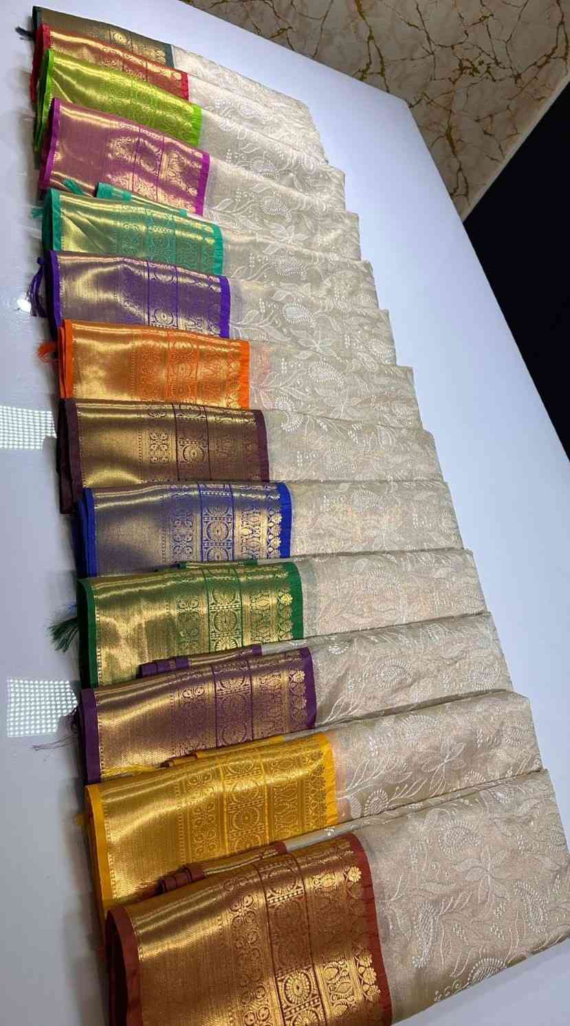 Raw silk family outfits by Arhas Couture
