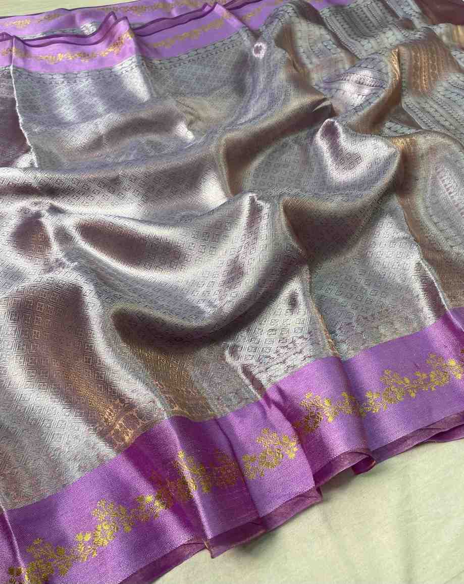 Fancy Banarasi tissue brocade sarees by Arhas Couture