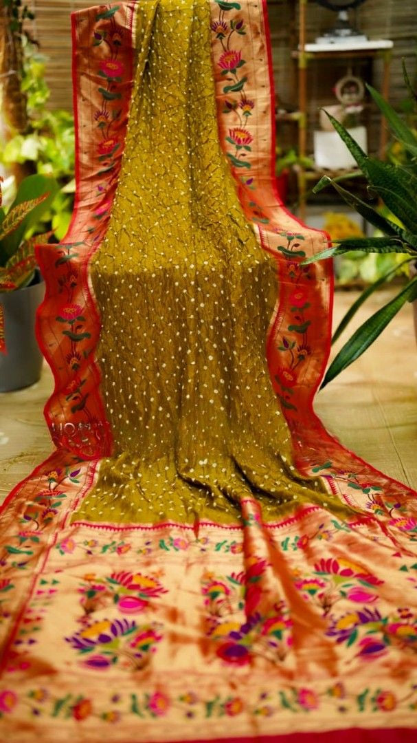 Paithani Kalamkari Sarees