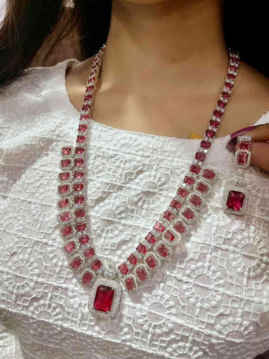 Elegant 2 layer Necklace Set