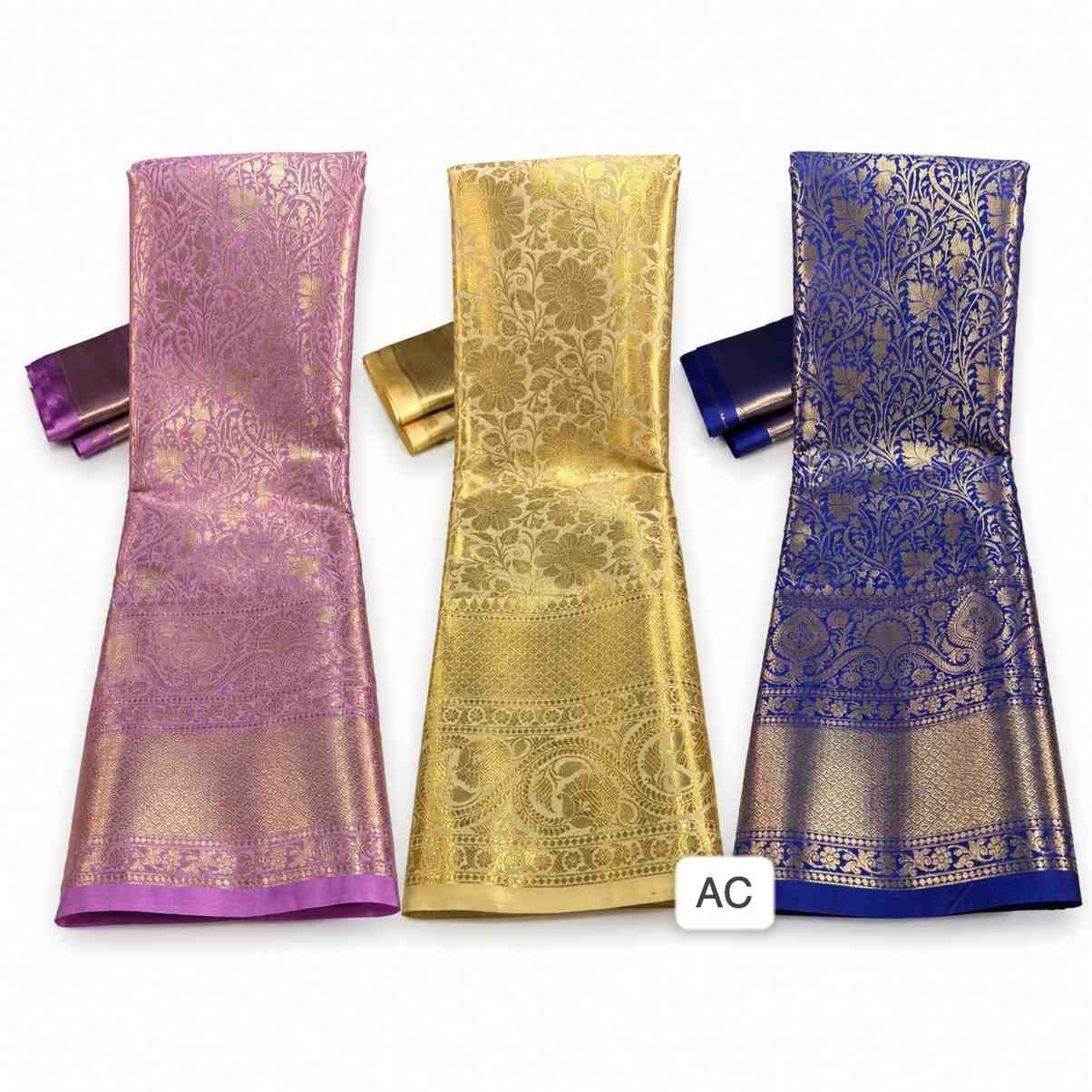 Semi Banarasi Silk Family Outfits