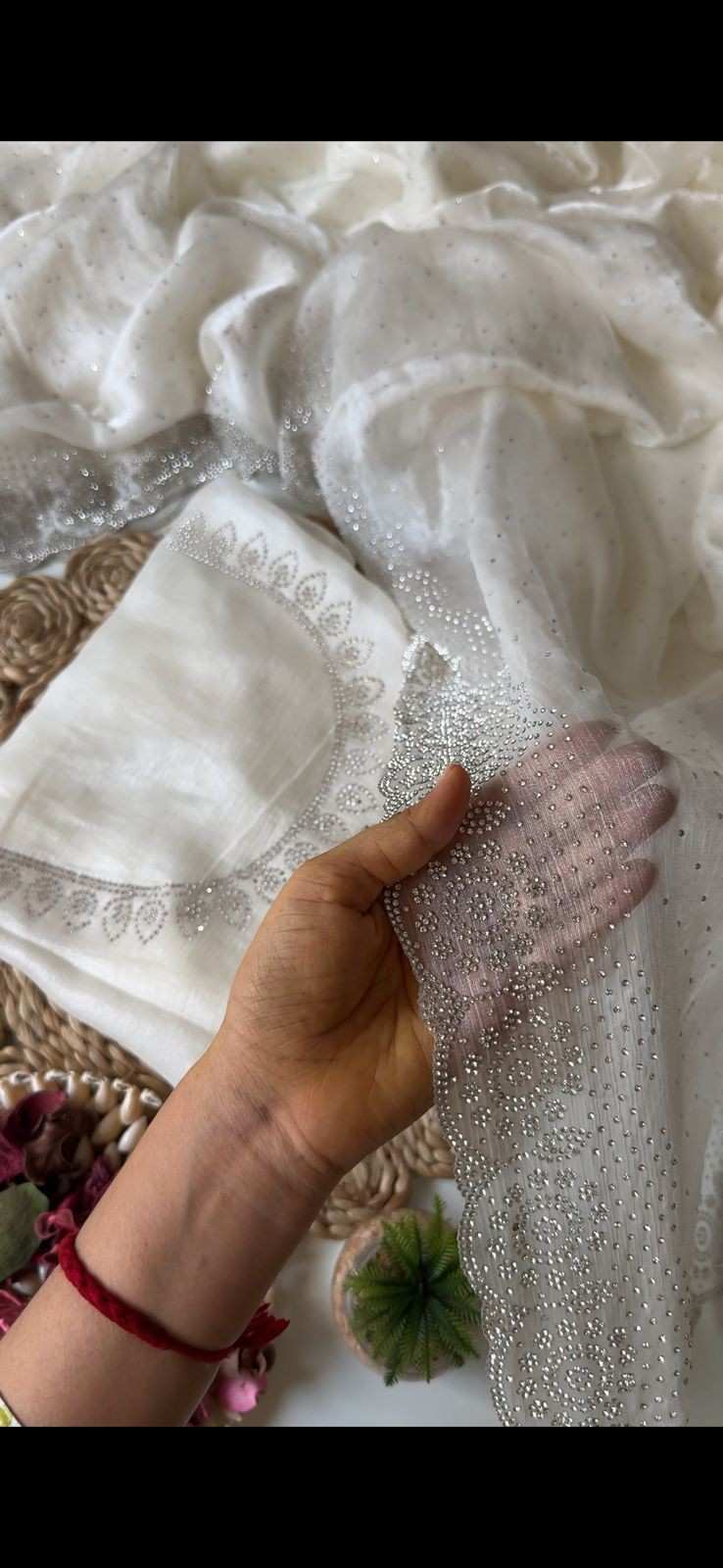 Fancy Burberry silk sarees by Arhas Couture