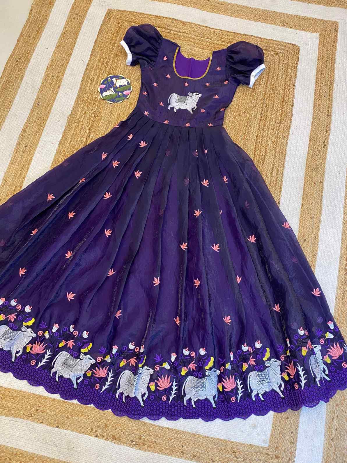 Pichwai Sift Crush Gowns