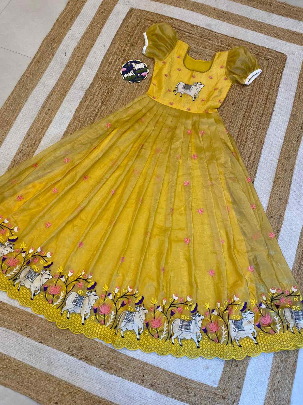 Pichwai Sift Crush Gowns