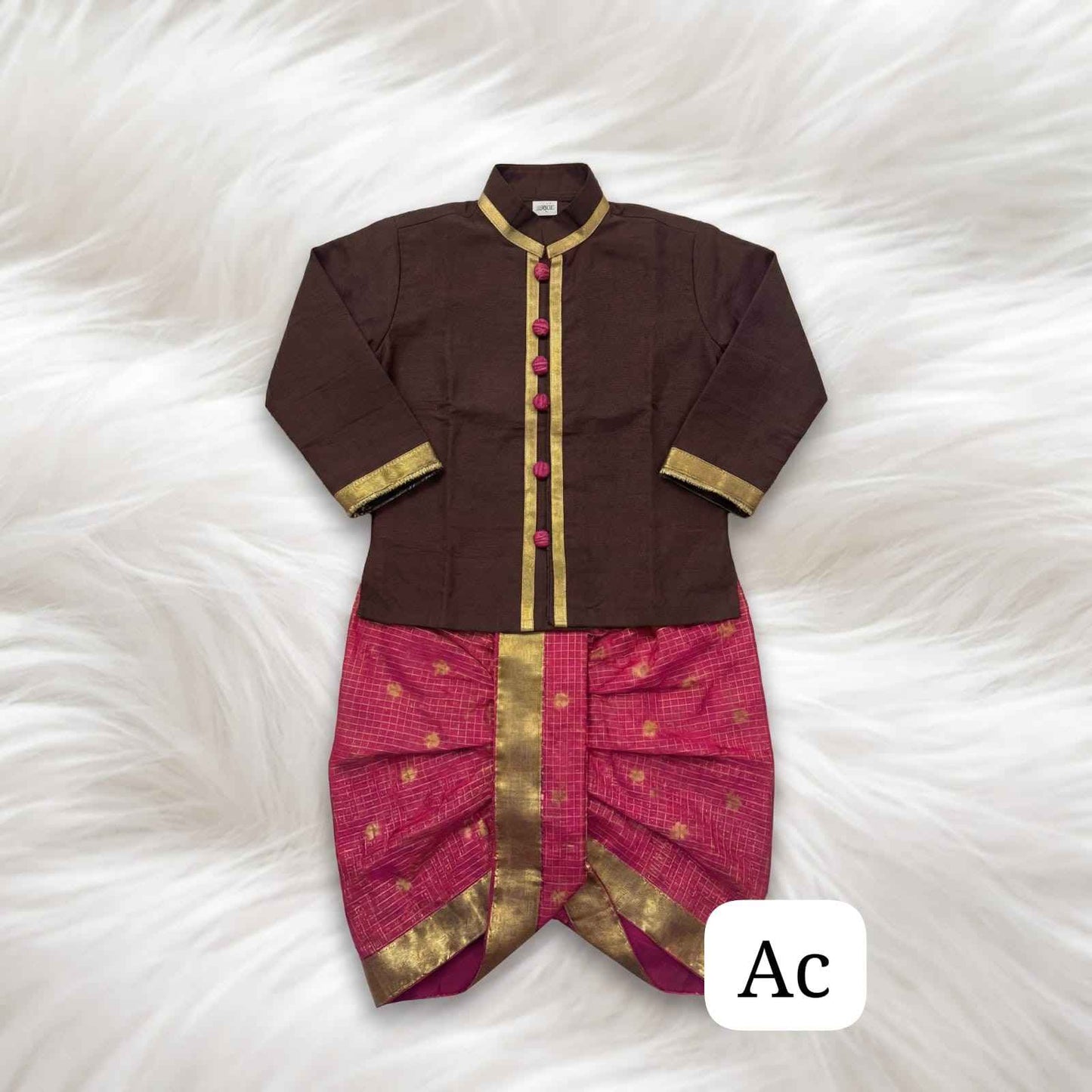 Kid's Semi Silk Lehengas