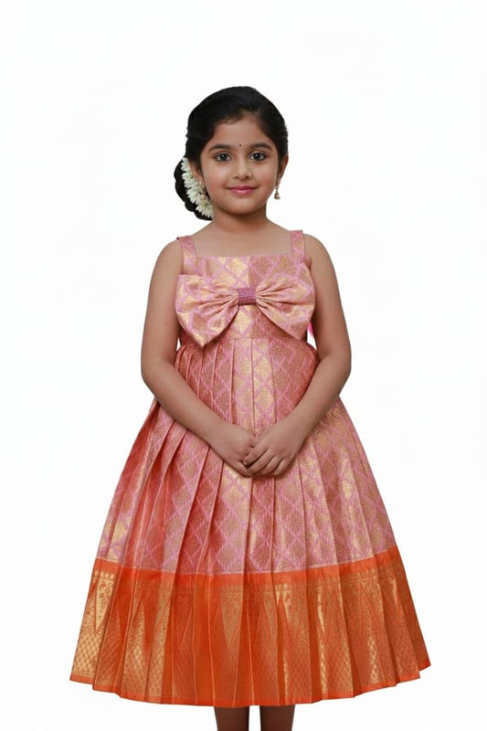 Kid's Semi Kanchi Gowns