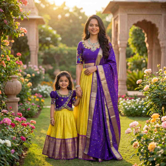 Maggam work family outfit – kids 6 months to 15 years – Arhas Couture