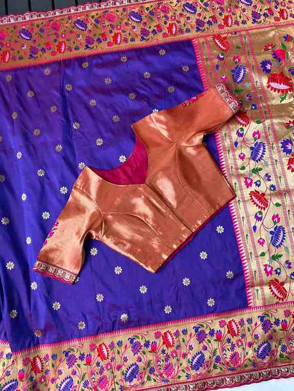 Pure Paithani Silk Saree