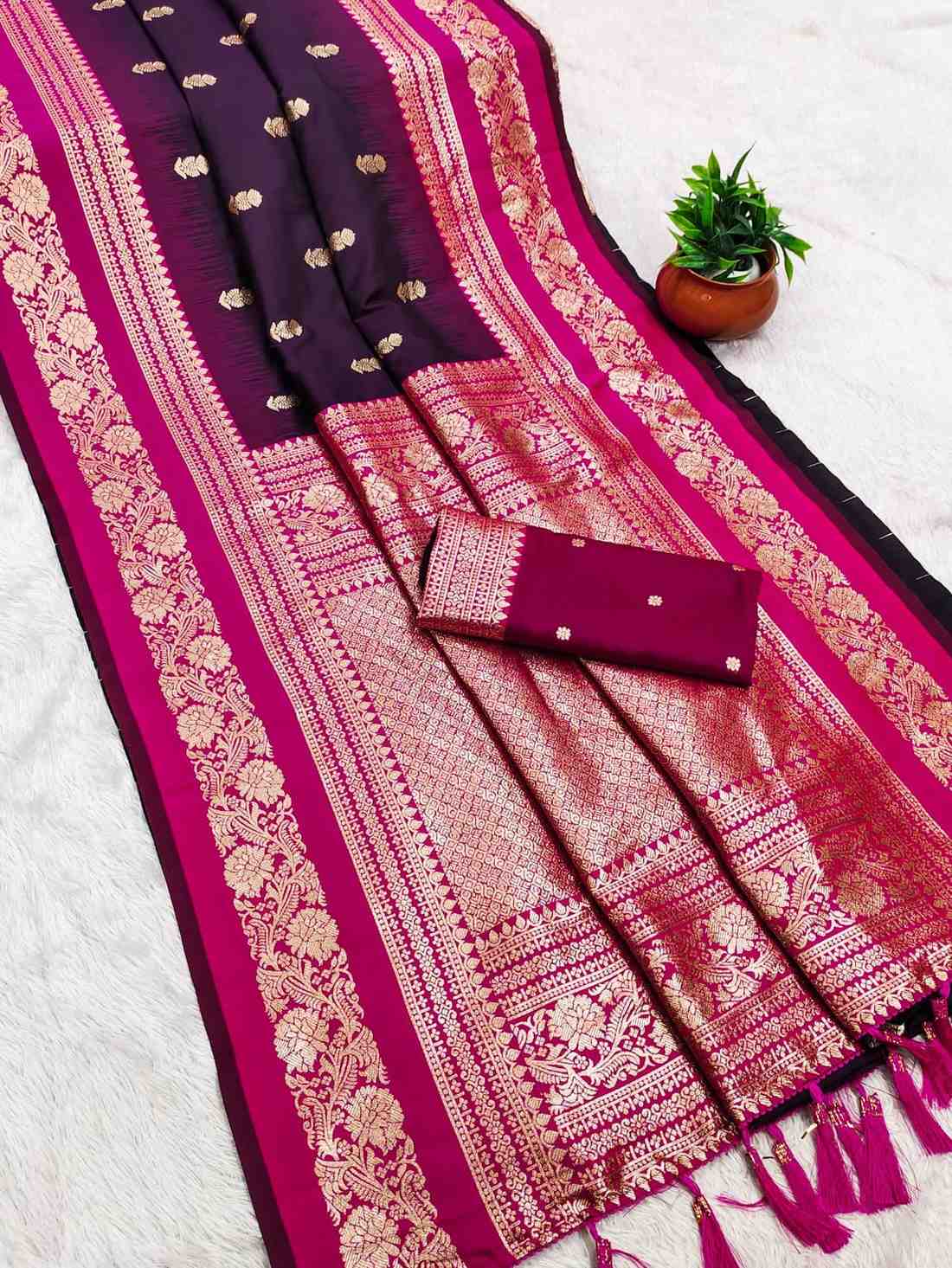 Soft Banarasi Silk Sarees