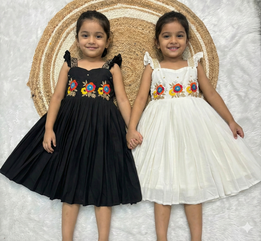 Mul cotton family combo frock – 4 colours – kids and Mom – Arhas Couture