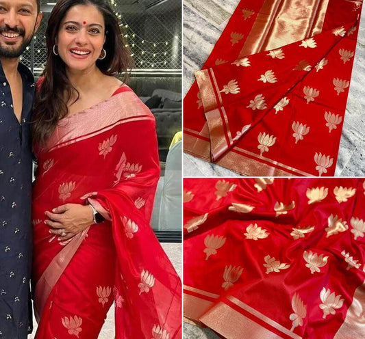 Banarasi Mashru Silk Saree