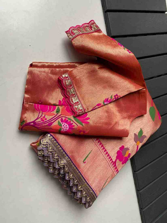 Brocade Paithani Silk Saree