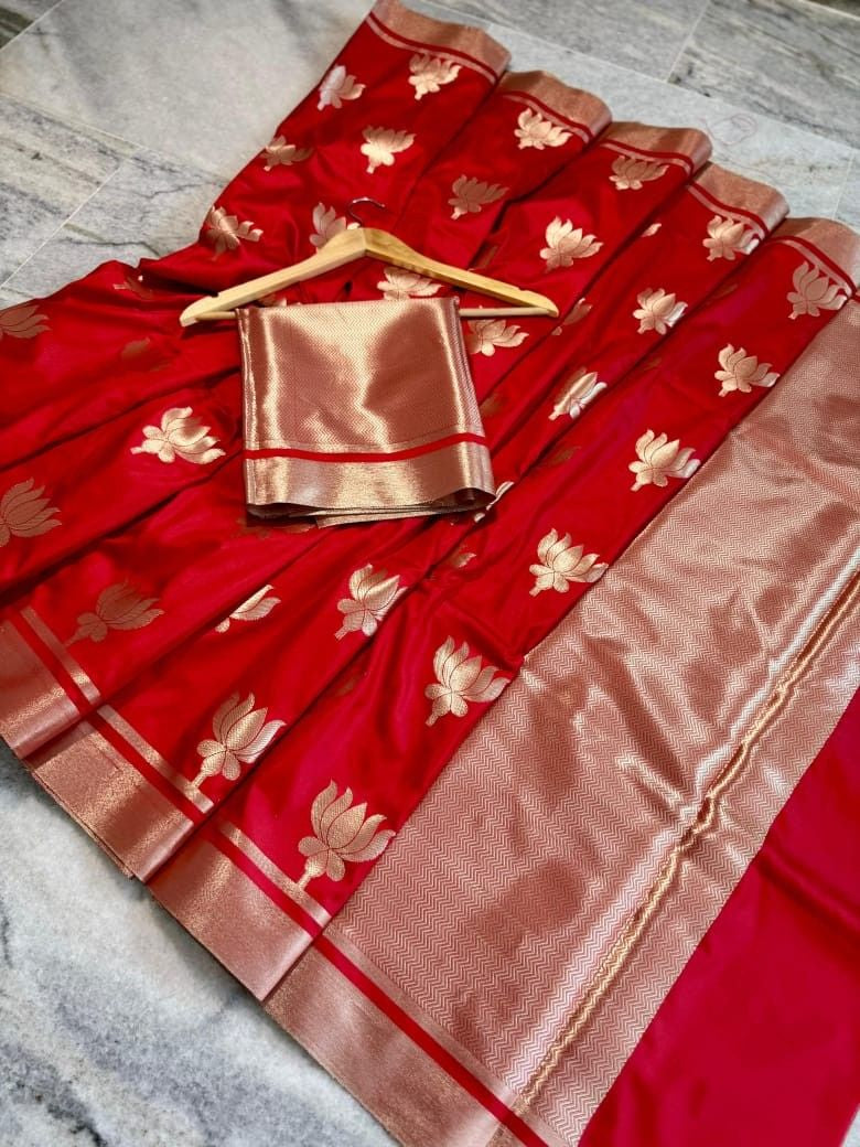 Banarasi Mashru Silk Saree