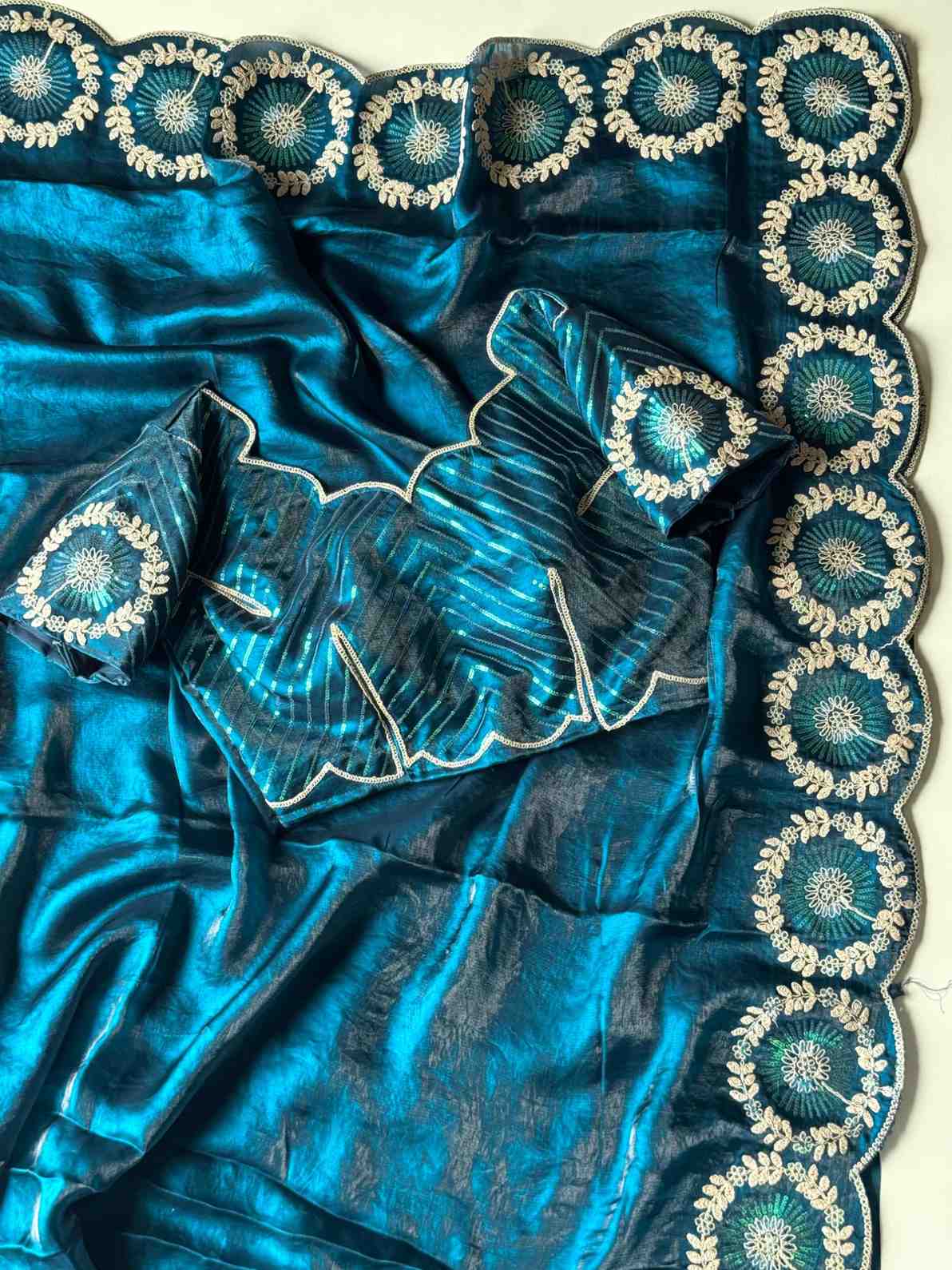 Space Silk Sequence Sarees
