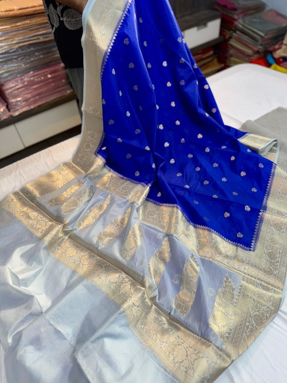 Banarasi Raw Mango Sarees