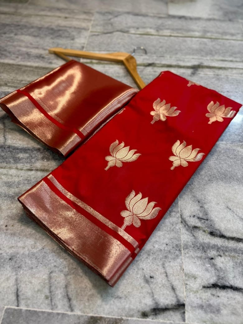 Banarasi Mashru Silk Saree