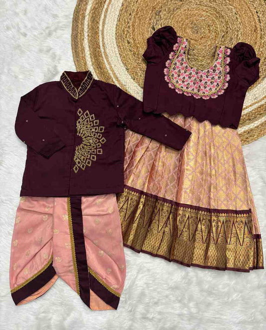 Soft Semi Kanchi Family Combo