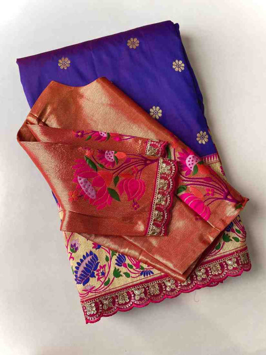 Pure Paithani Silk Saree