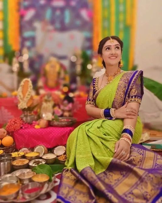 Sridevi Chickenkari Kanchi Saree