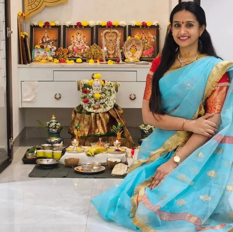 Laya Garu Chanderi Saree