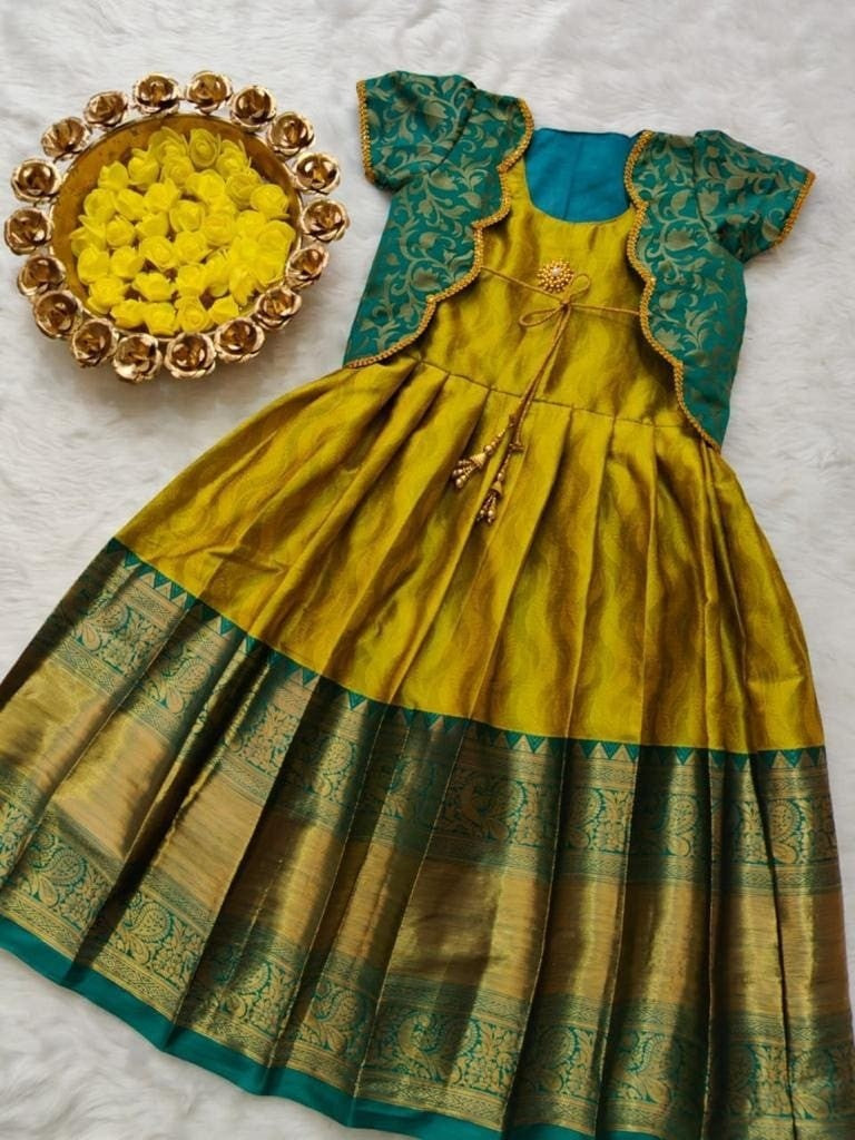 Soft Lichi Silk Frocks