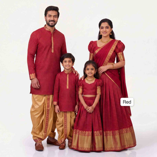 AC's Soft Silk Family Outfits