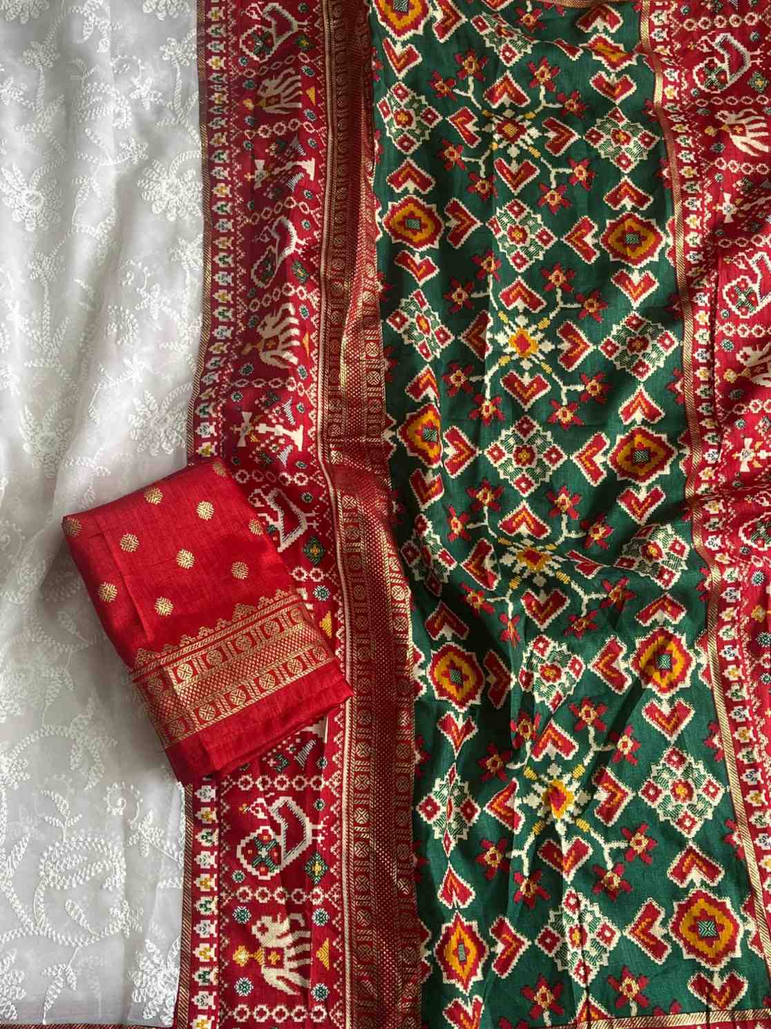 Chikankari Georgette Saree