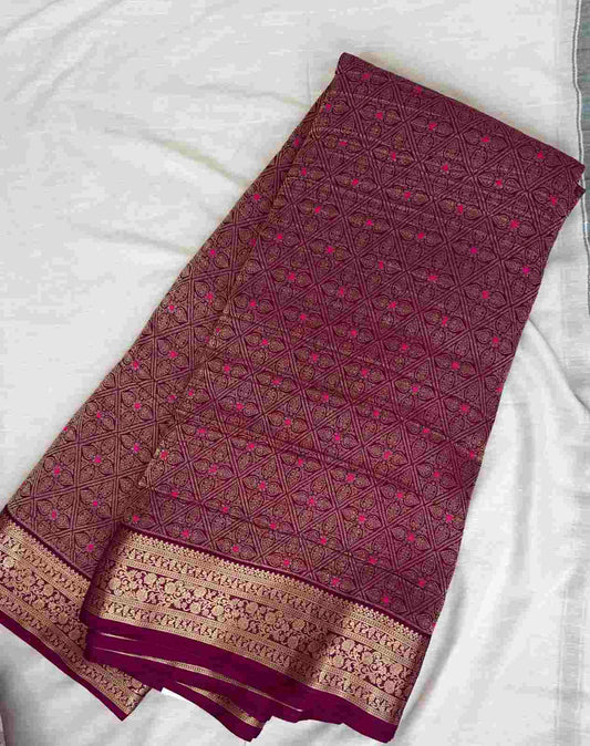 AC's Brocade Mysore Silk Saree
