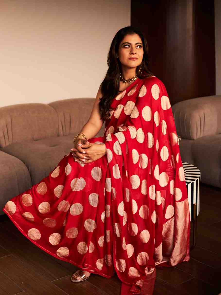 Georgette Khadi Zari Silk Sarees