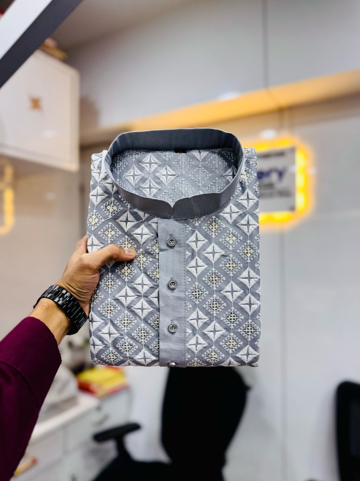 Men's Threadwork Soft Silk Sets