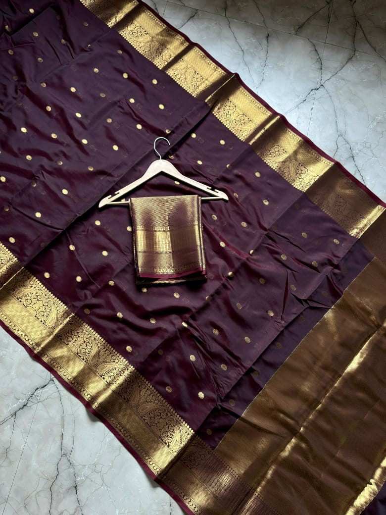 Banarasi Semi Katan Silk Sarees