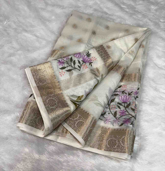 Banarasi Cotton Silk Saree