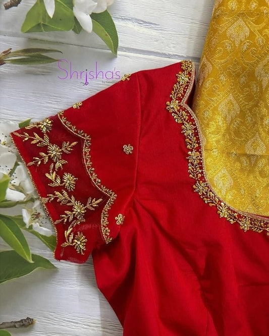 Arha's Maggam Work Blouse
