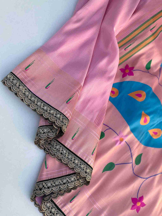 Banarasi Paithani Tissue Silk Saree