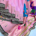 Banarasi Paithani Tissue Silk Saree