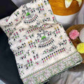 Tussar Silk Cutwork Sarees