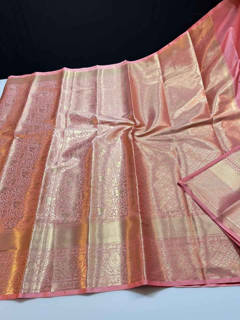 Brocade Semi Kanjeevaram Sarees
