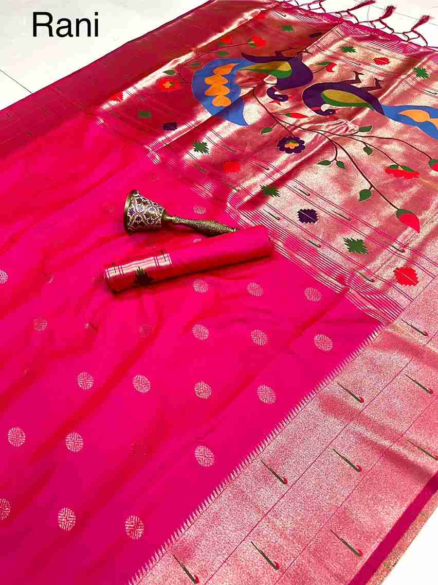 Triple Muniya Paithani Silk Sarees
