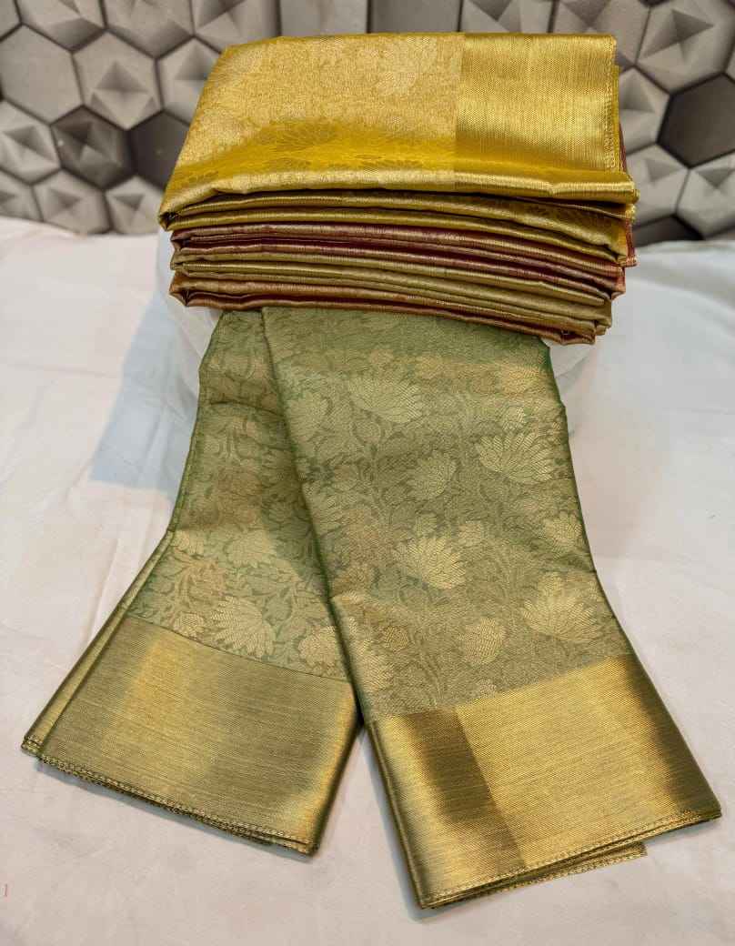 Floral Kanjivaram Soft Silk Sarees